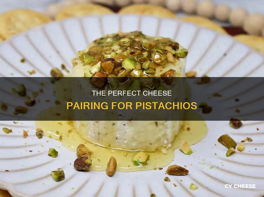 what cheese goes with pistachios