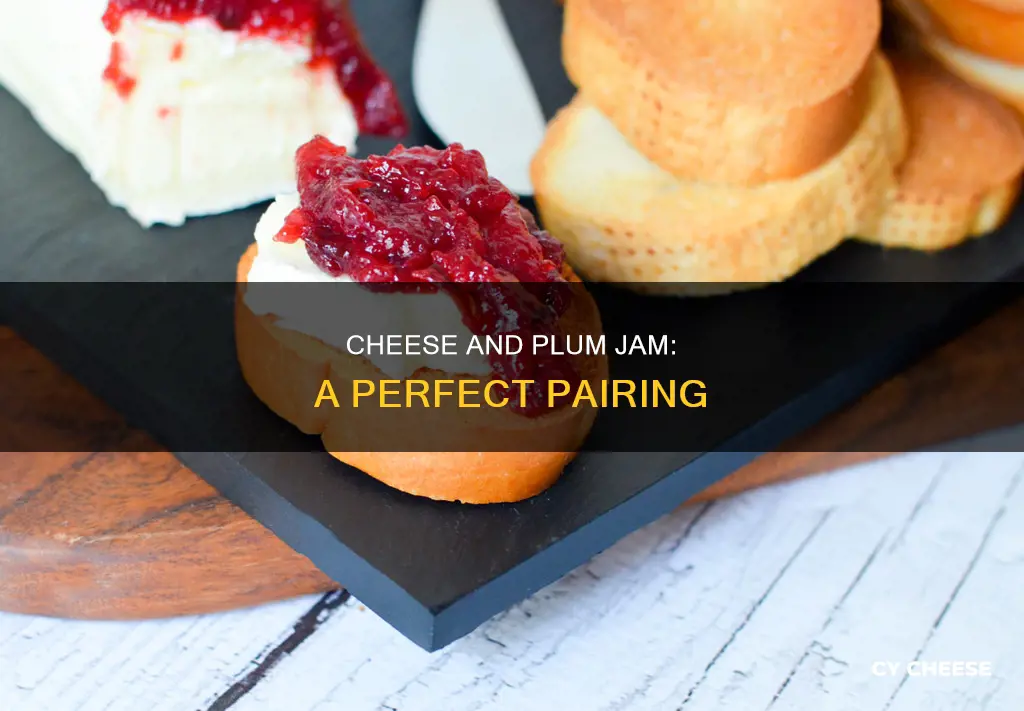 what cheese goes with plum jam