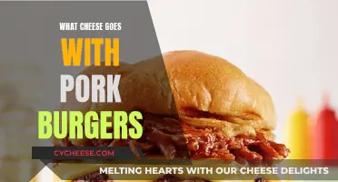 Pork Burger's Best Cheesy Match: Finding the Perfect Pair