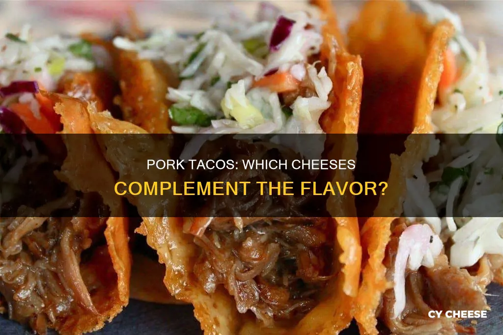 what cheese goes with pork tacos