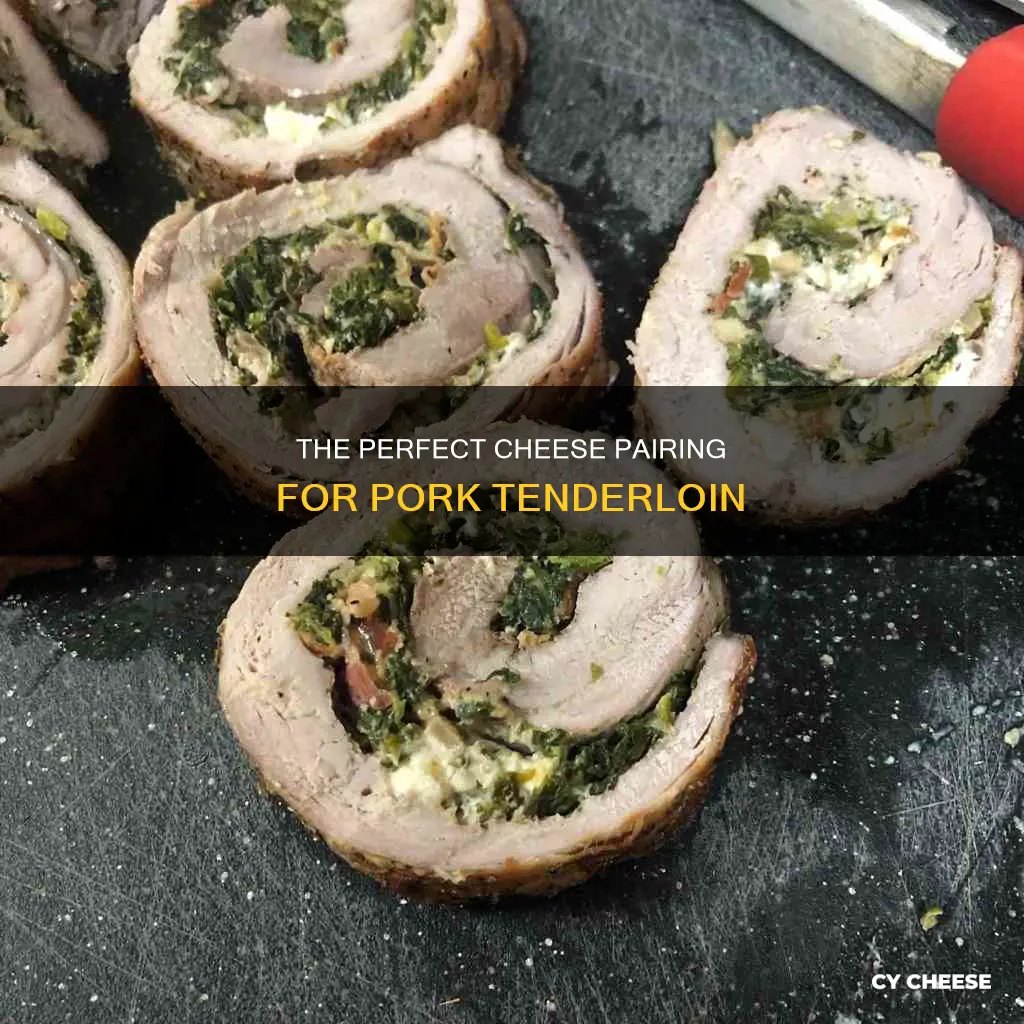 what cheese goes with pork tenderloin