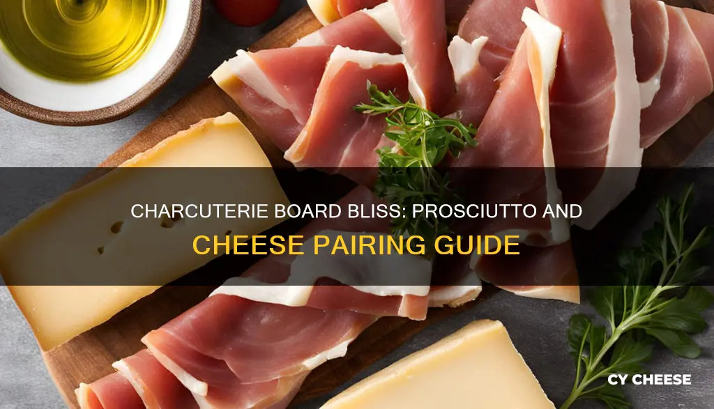 what cheese goes with prosciutto on a charcuterie board