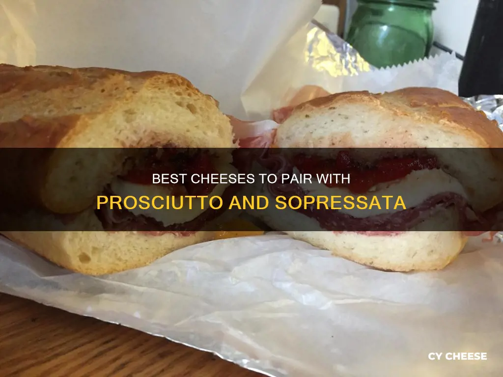 what cheese goes with prosciutto or sopressata