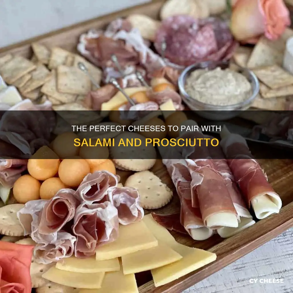 what cheese goes with salami and prosciutto