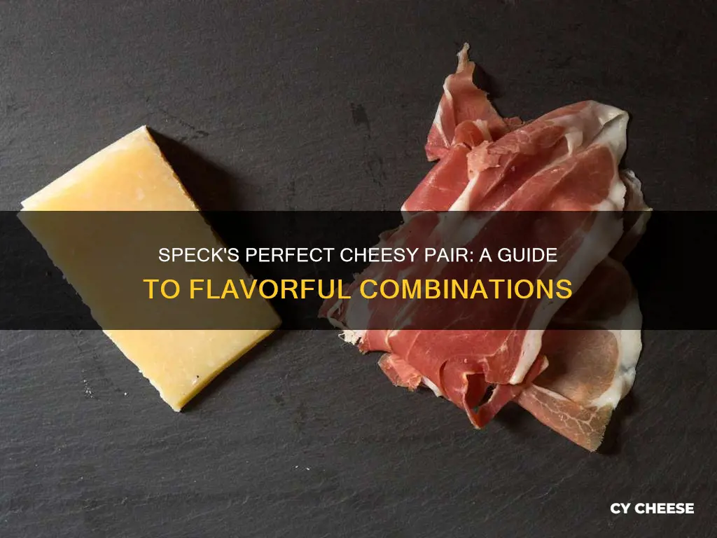 what cheese goes with speck