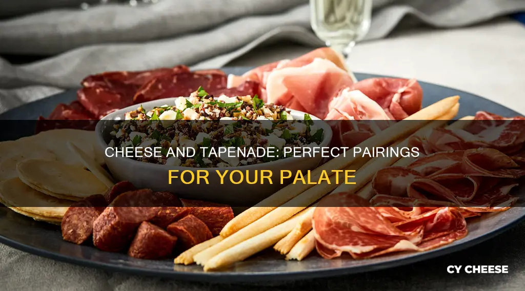 what cheese goes with tapanade