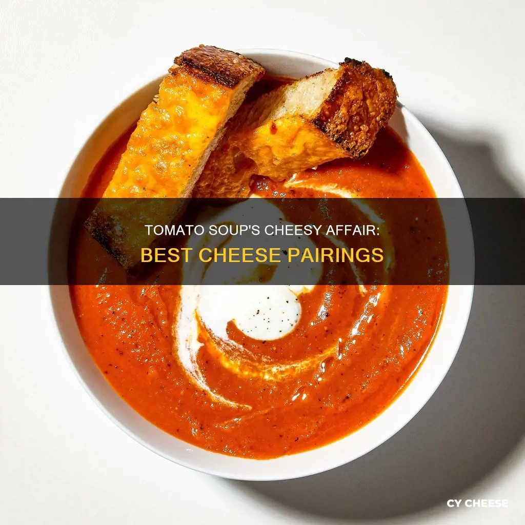 what cheese goes with tomato soup