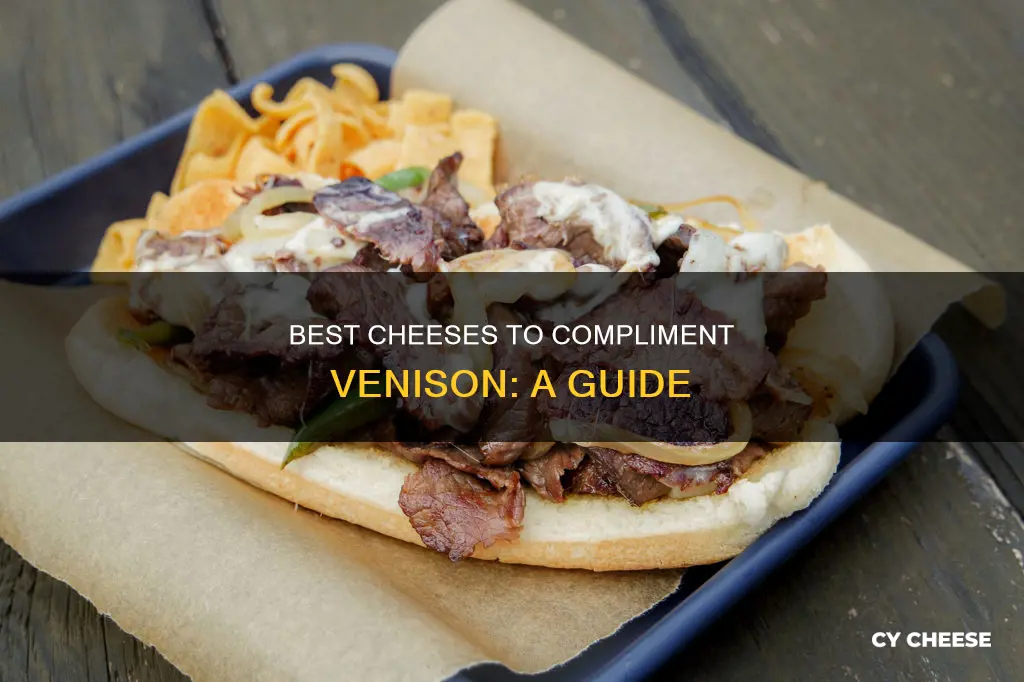 what cheese goes with venison