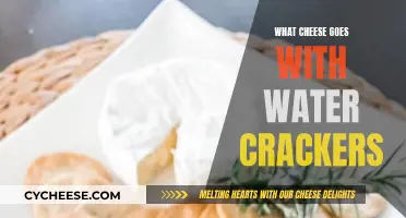 Best Cheeses to Pair with Water Crackers