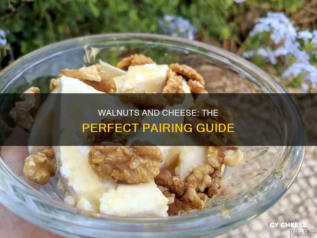 what cheese gors best with walnuts