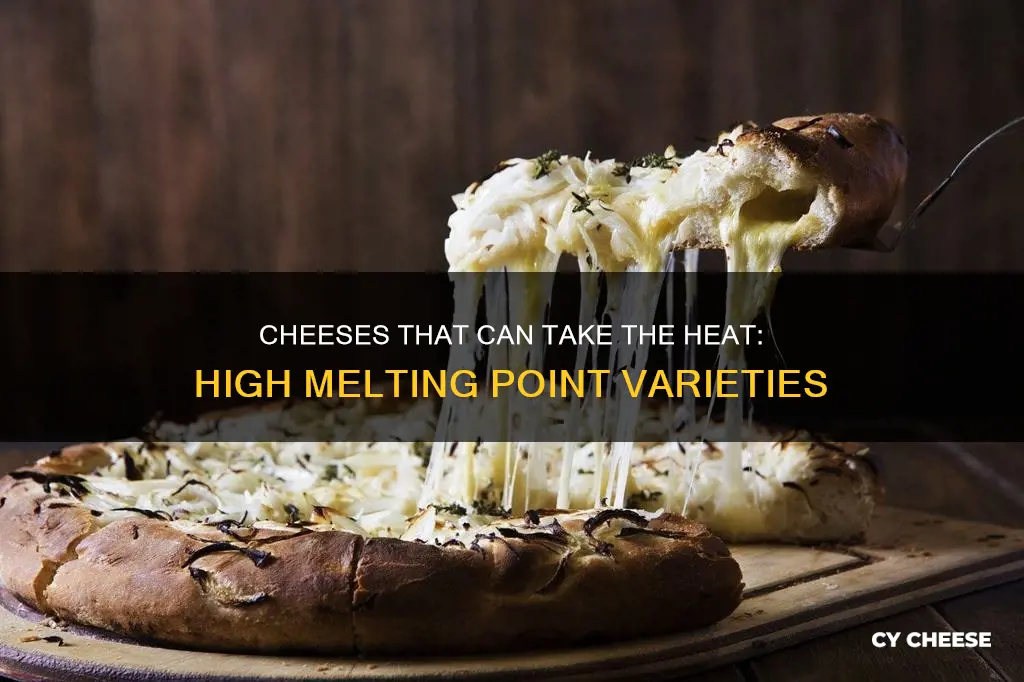 what cheese has a high melting point