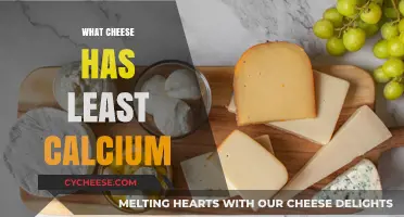 Low-Calcium Cheese Options: Discover Which Varieties Contain the Least Calcium