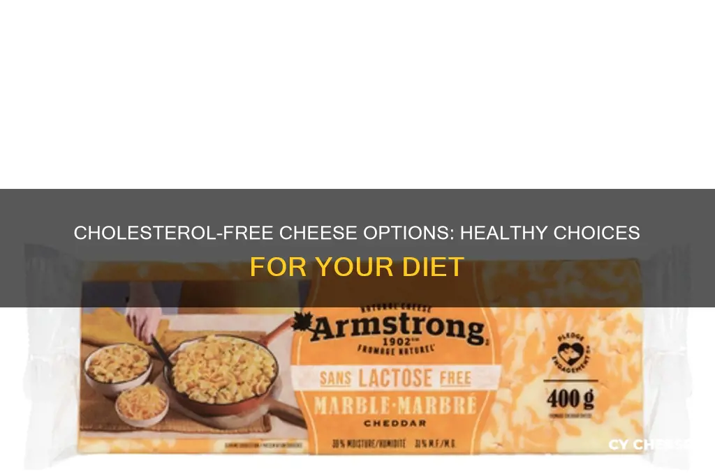 what cheese has no colesterol