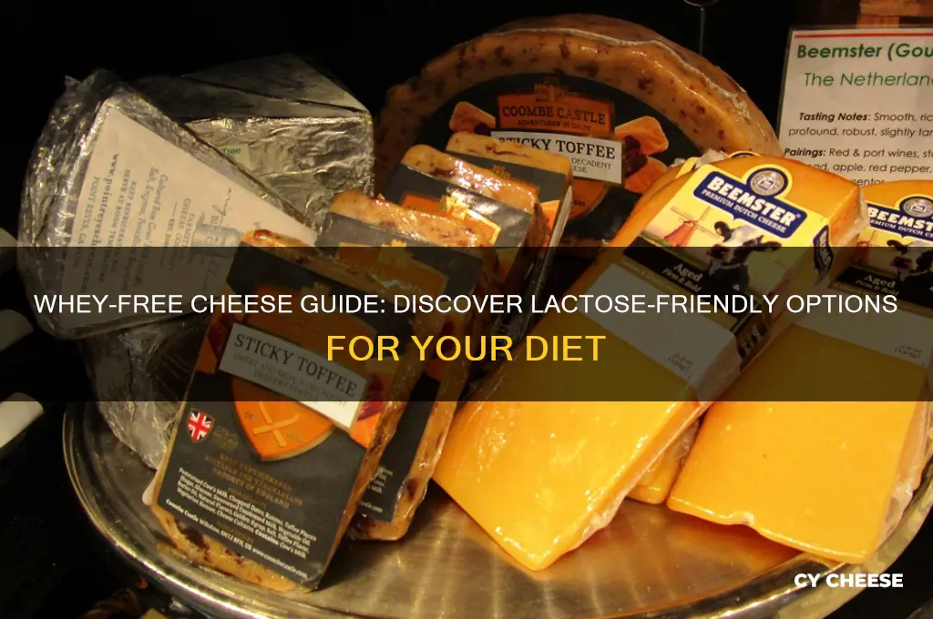 what cheese has no whey
