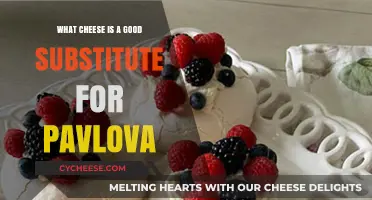 Sweet Cheese Alternatives: Perfect Substitutes for Pavlova's Creamy Topping