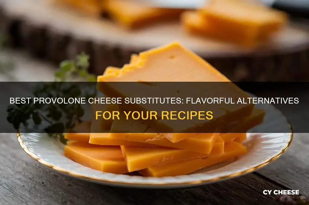what cheese is a good substitute for provolone
