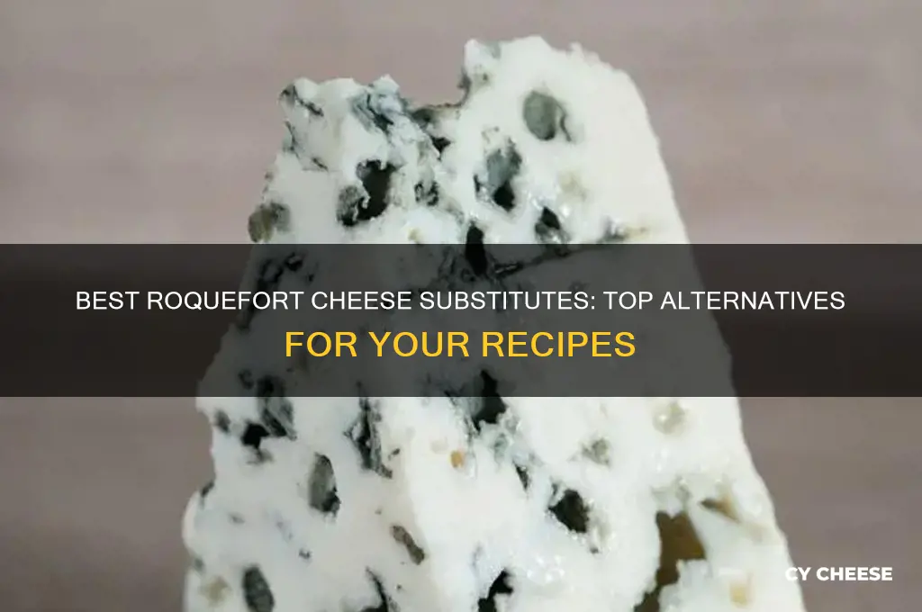 what cheese is a substitute for roquefort cheese