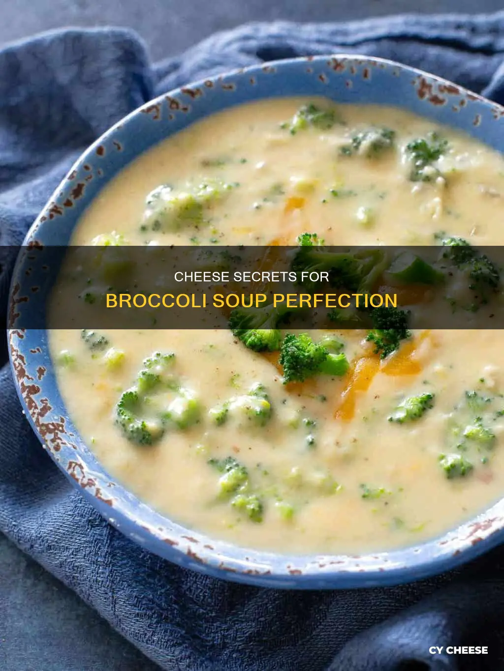 what cheese is best for broccoli cheese soup