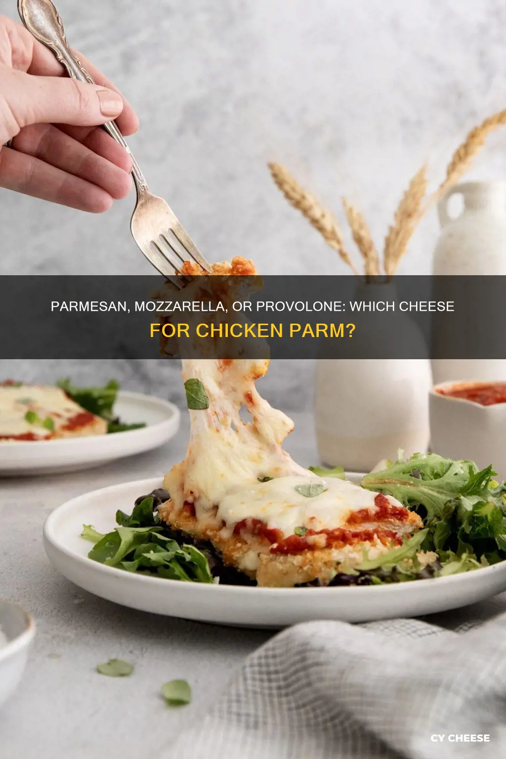 what cheese is best for chicken parm