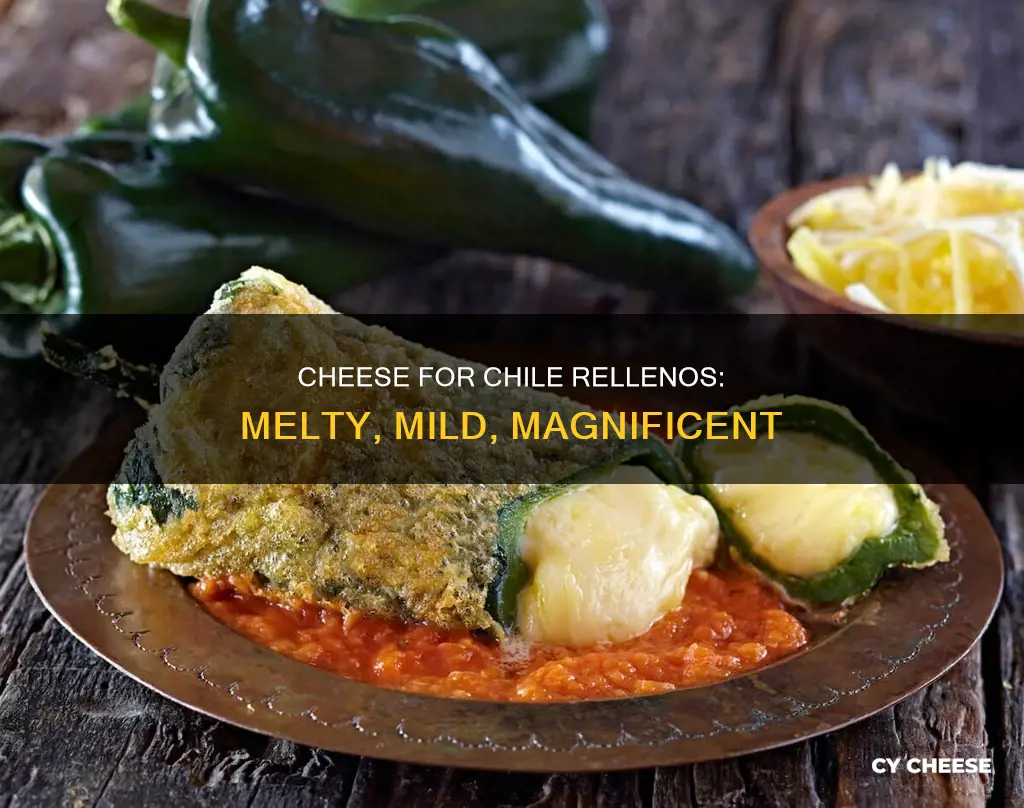 what cheese is best for chile rellenos