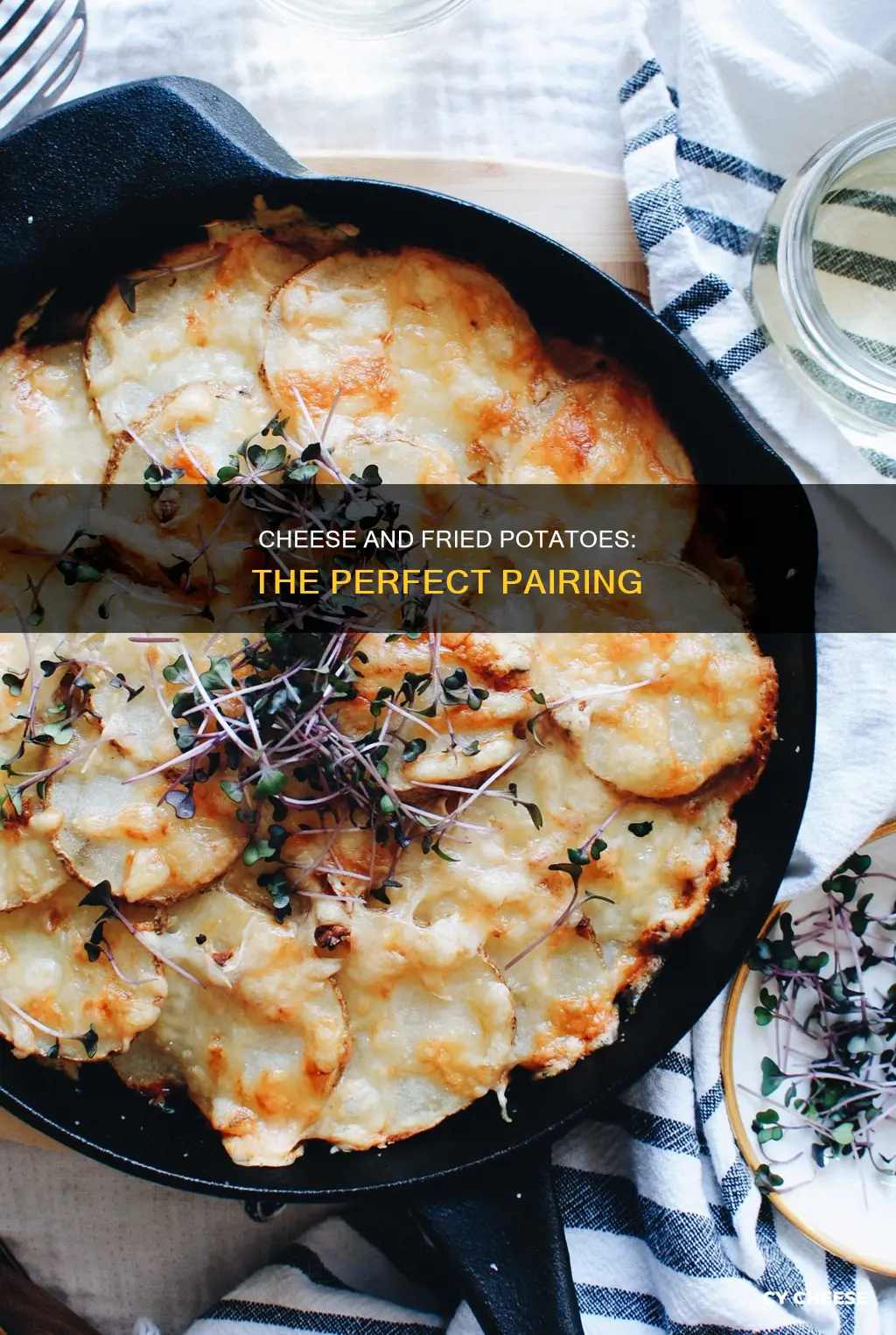 what cheese is best for fried potatoes