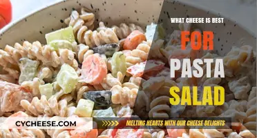 Cheese for Pasta Salad: Mozzarella, Cheddar, or Parmesan?