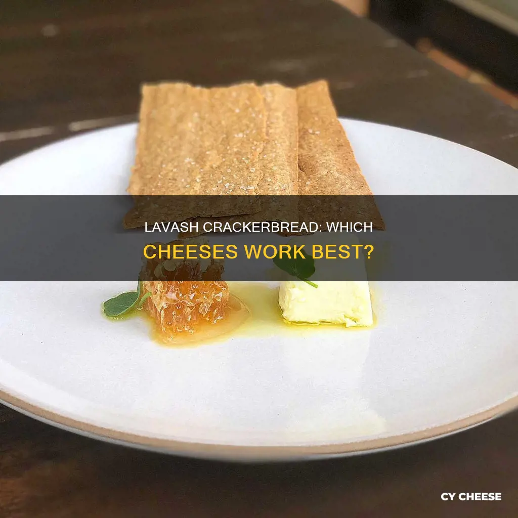 what cheese is best with lavash crackerbread