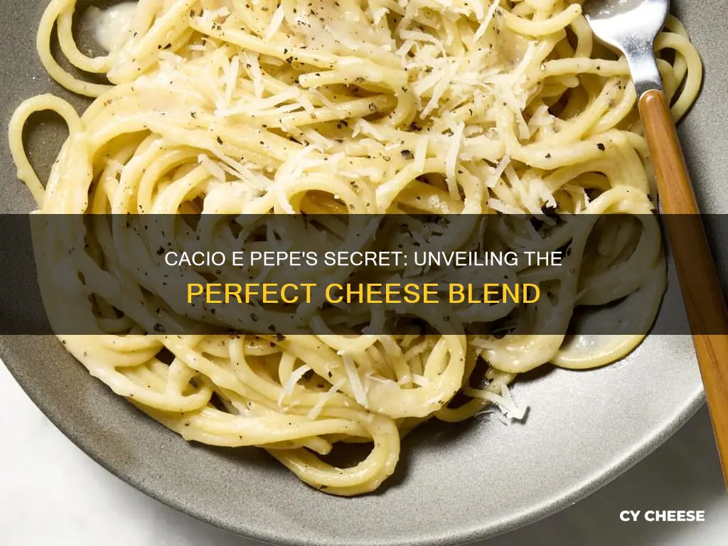 what cheese is cacio e pepe made with