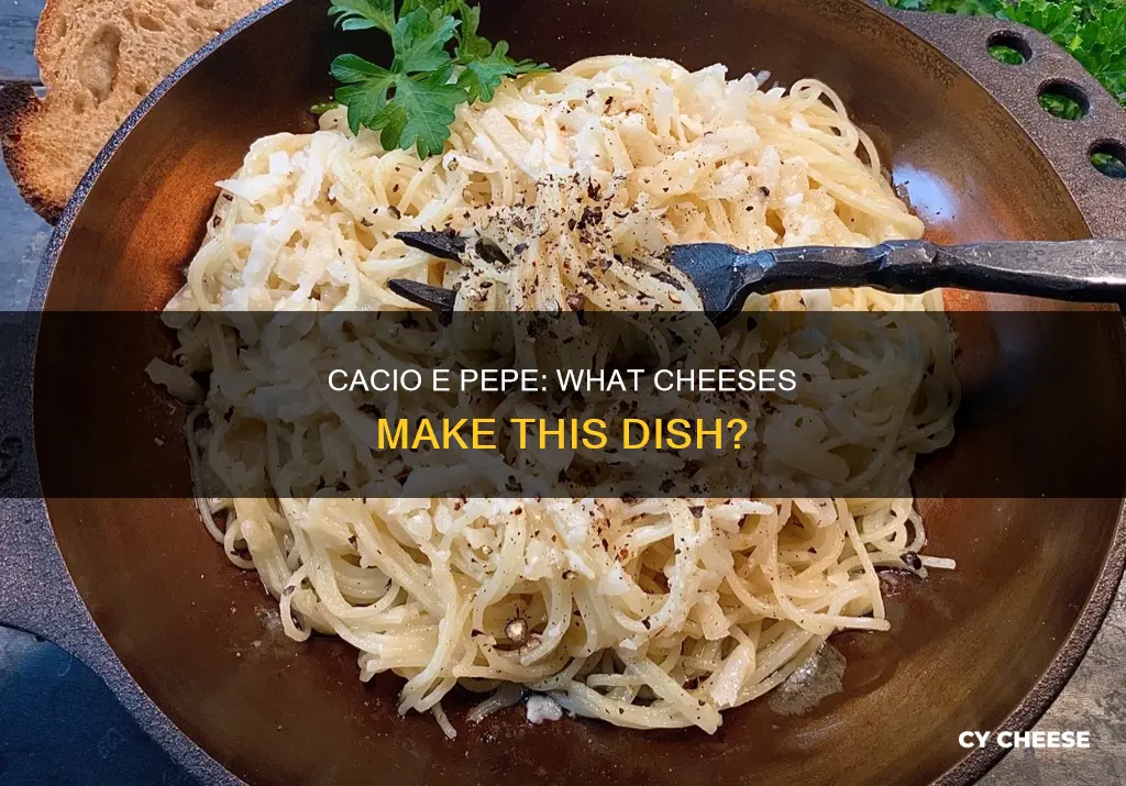 what cheese is cacio e pepe made with