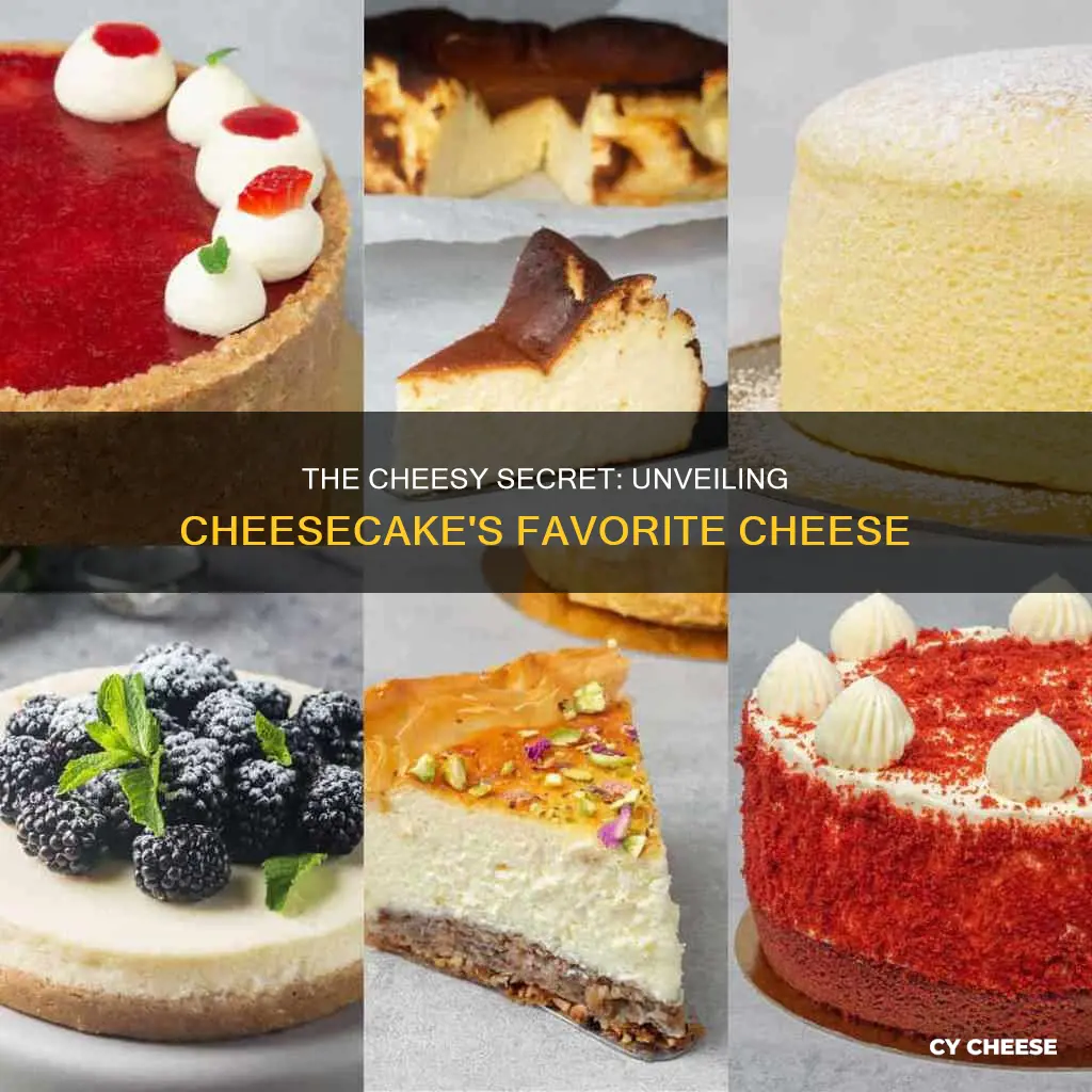 what cheese is cheesecake made from