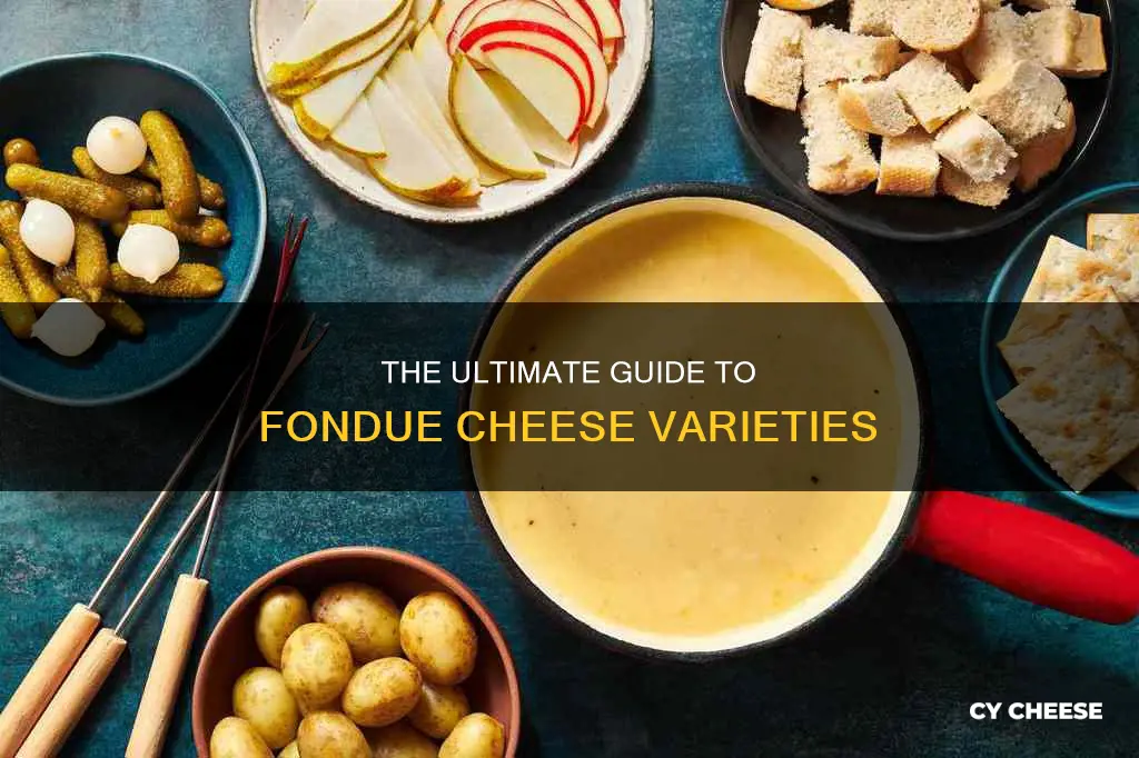 what cheese is fondue made with