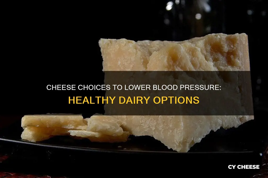 what cheese is good for blood pressure