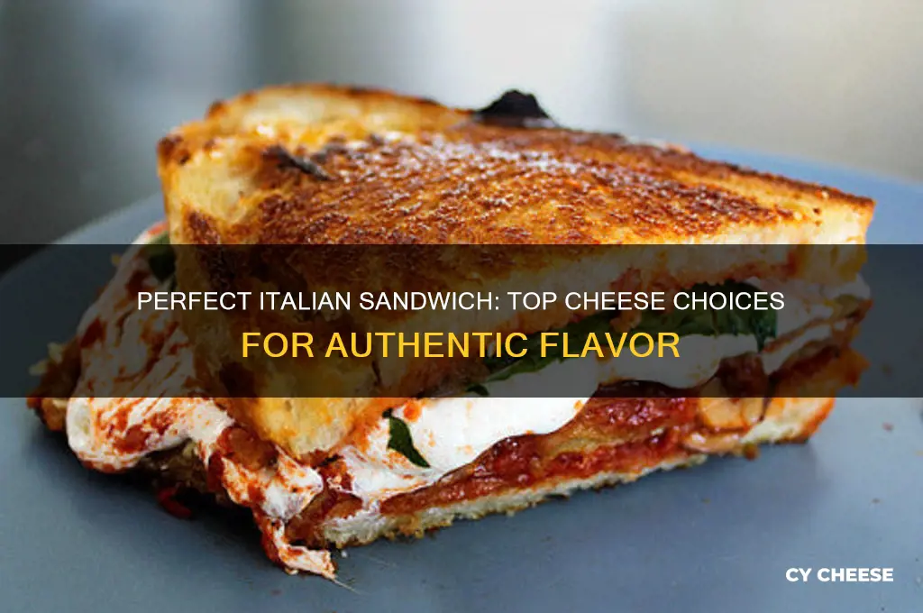 what cheese is good on italian sandwich
