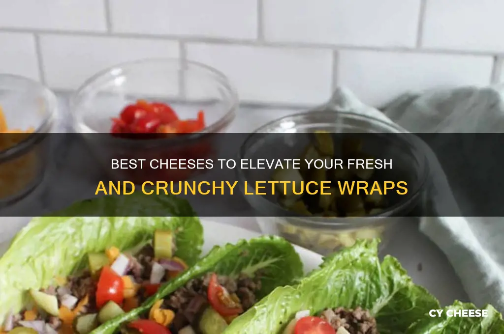 what cheese is good on lettuce wraps