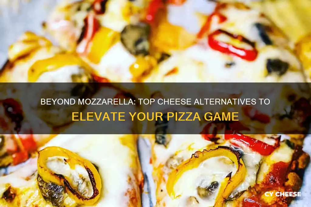 what cheese is good on pizza instead of mozzarella