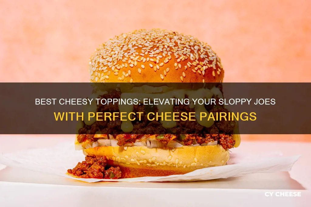 what cheese is good on sloppy joes