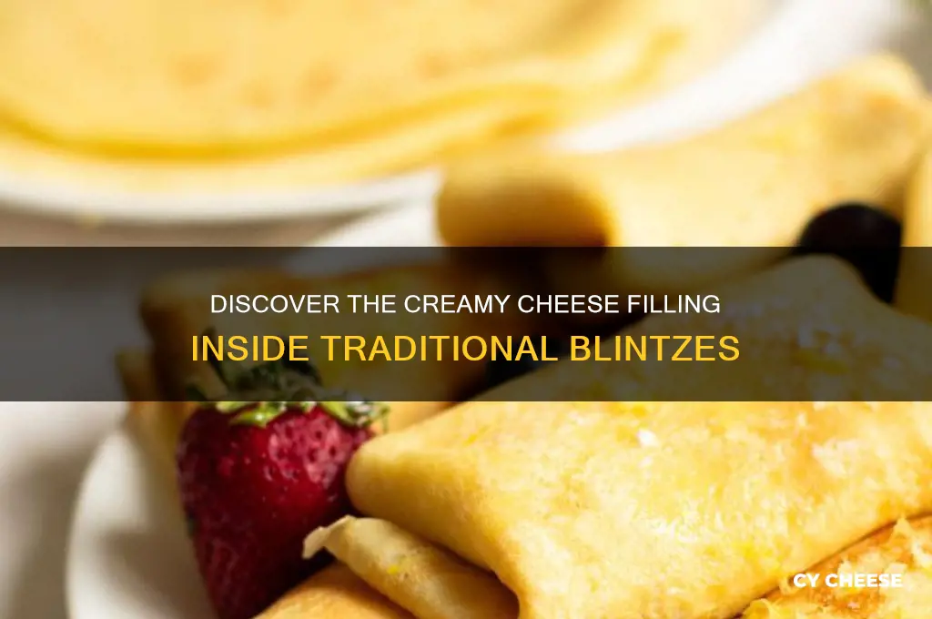 what cheese is in blintzes