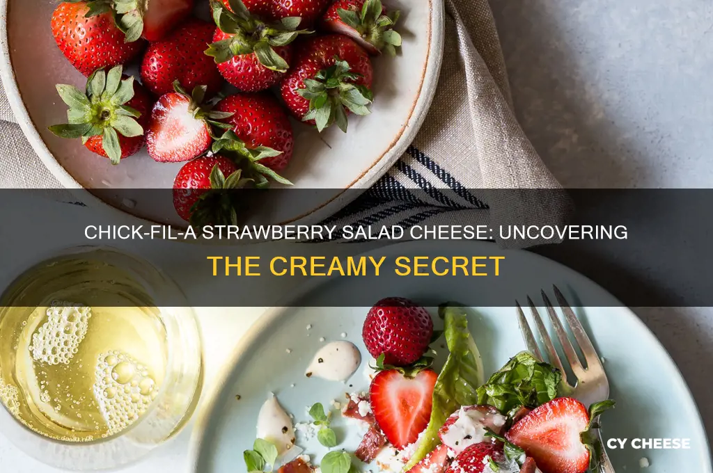 what cheese is in chick fil a s strawberry salad
