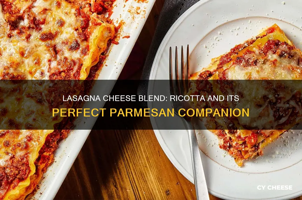 what cheese is in lasagna with ricotta cheese