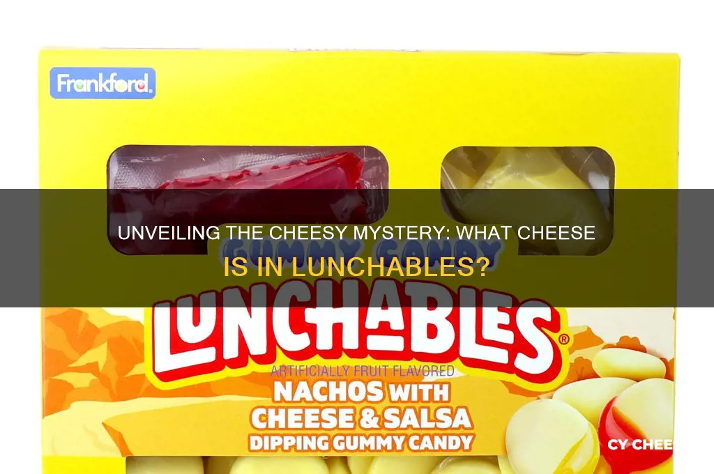what cheese is in lunchables