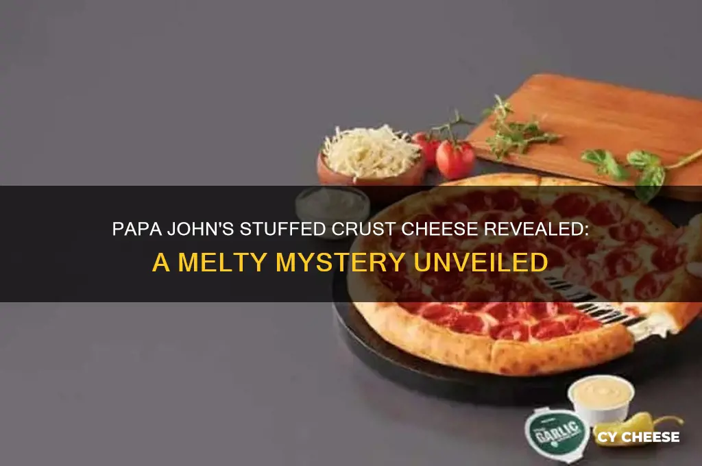 what cheese is in papa john
