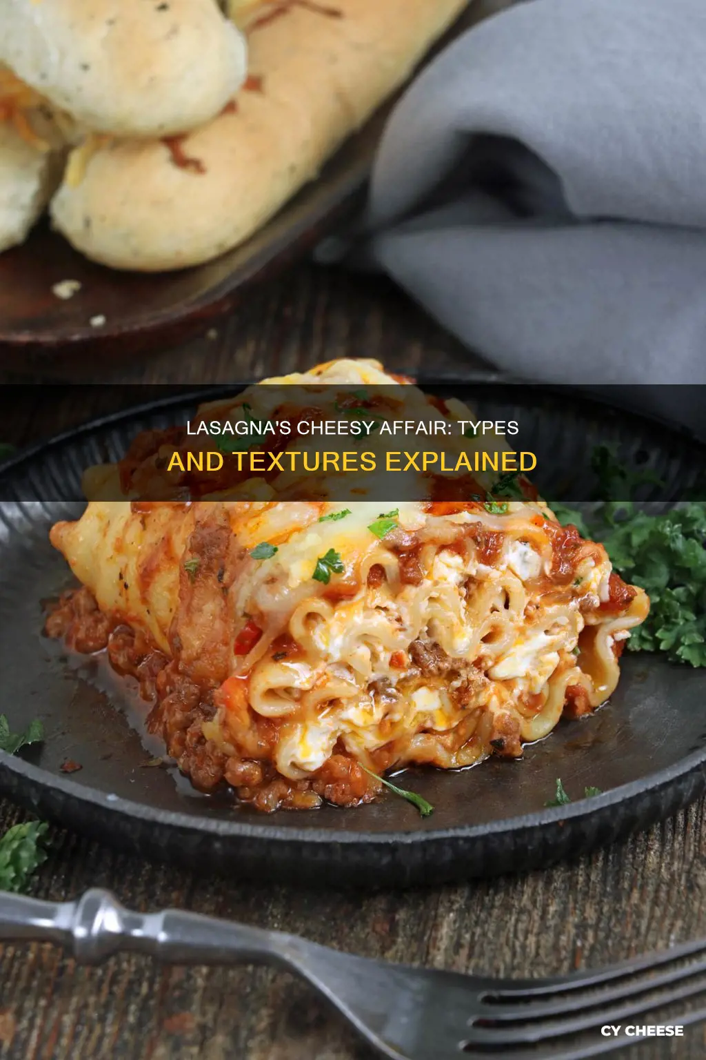 what cheese is lasagna made of