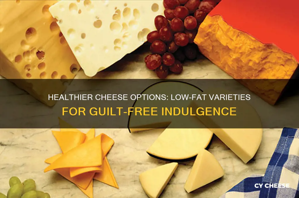 what cheese is less fat