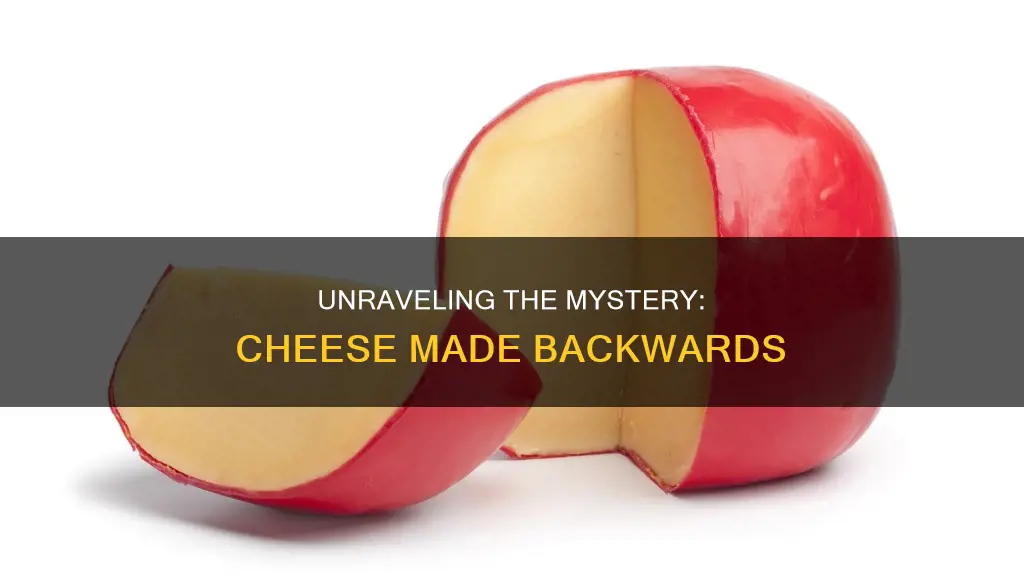 what cheese is made backwards answer