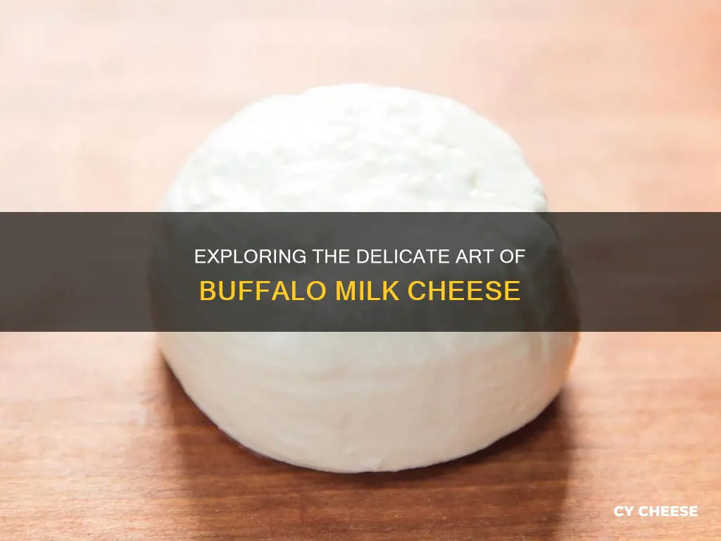 what cheese is made from buffalo milk