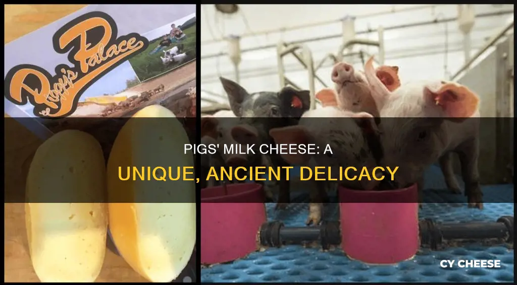 what cheese is made from pigs milk