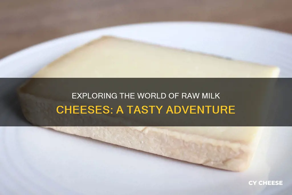 what cheese is made from raw milk