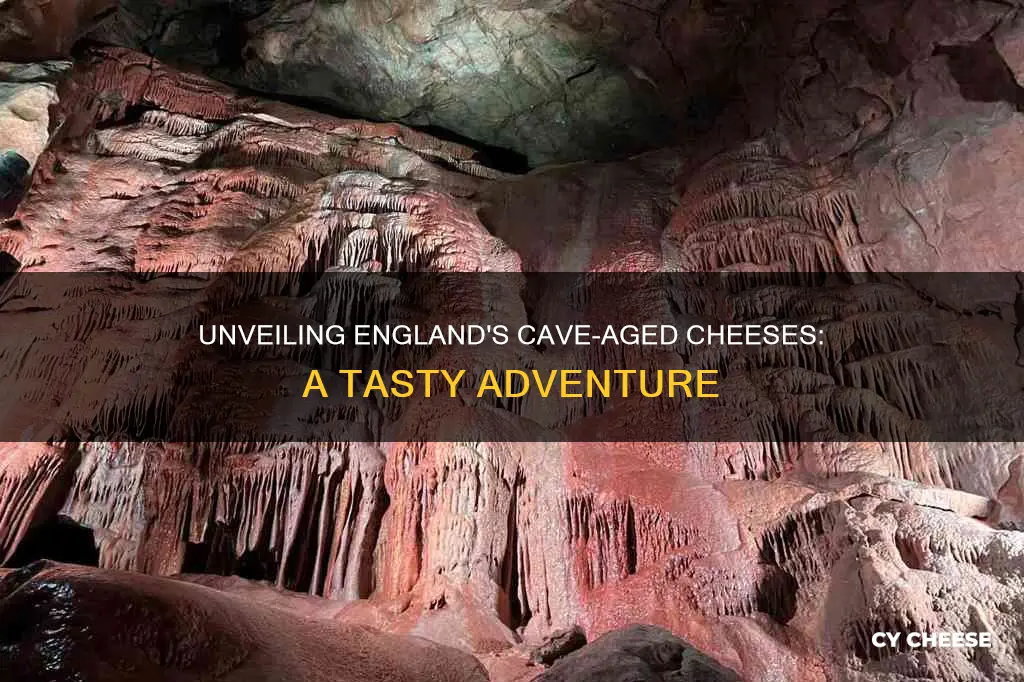 what cheese is made in caves in england