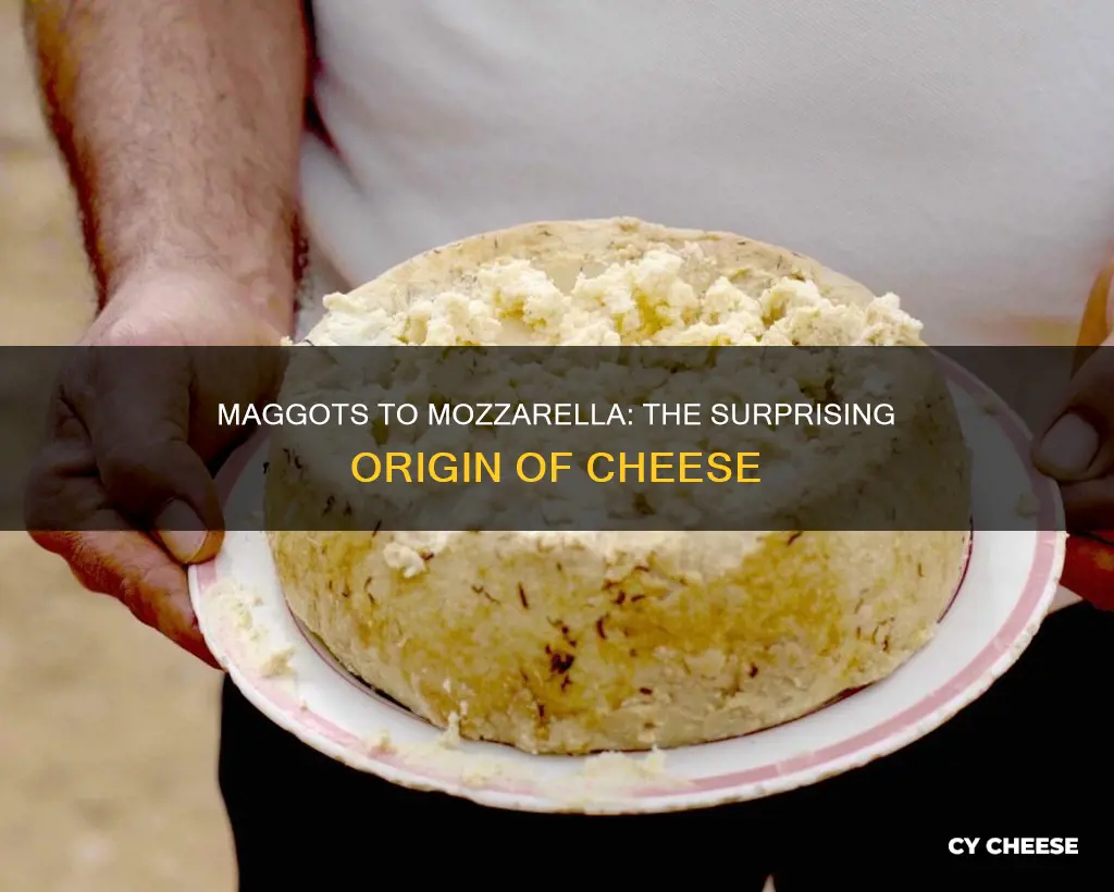 what cheese is made of maggots