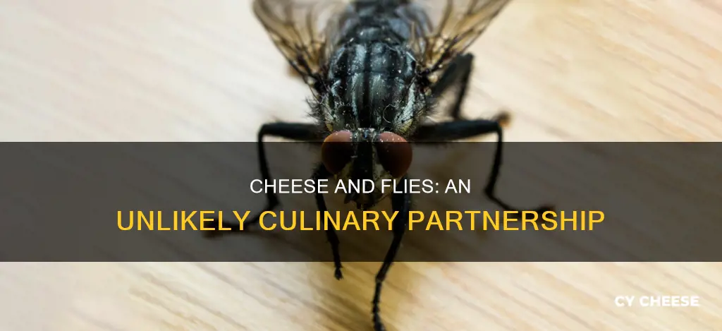 what cheese is made with flies